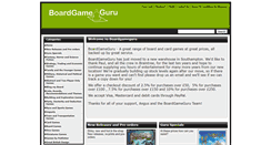 Desktop Screenshot of boardgameguru.co.uk